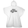 Kids emergency hooded plastic poncho Thumbnail