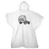 Kids emergency hooded plastic poncho Thumbnail