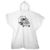 Kids emergency hooded plastic poncho Thumbnail