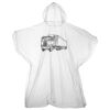 Kids emergency hooded plastic poncho Thumbnail