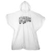 Kids emergency hooded plastic poncho Thumbnail
