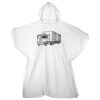 Kids emergency hooded plastic poncho Thumbnail