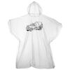 Kids emergency hooded plastic poncho Thumbnail