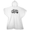 Kids emergency hooded plastic poncho Thumbnail