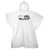 Kids emergency hooded plastic poncho Thumbnail