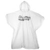 Kids emergency hooded plastic poncho Thumbnail