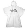 Kids emergency hooded plastic poncho Thumbnail