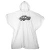Kids emergency hooded plastic poncho Thumbnail