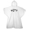 Kids emergency hooded plastic poncho Thumbnail