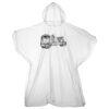 Kids emergency hooded plastic poncho Thumbnail