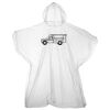 Kids emergency hooded plastic poncho Thumbnail