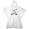 Kids emergency hooded plastic poncho Thumbnail