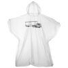 Kids emergency hooded plastic poncho Thumbnail