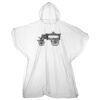 Kids emergency hooded plastic poncho Thumbnail
