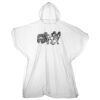 Kids emergency hooded plastic poncho Thumbnail