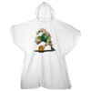 Kids emergency hooded plastic poncho Thumbnail
