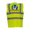  Hi vis 2 band and braces waistcoat (HVW100) Thumbnail