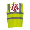  Hi vis 2 band and braces waistcoat (HVW100) Thumbnail