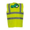  Hi vis 2 band and braces waistcoat (HVW100) Thumbnail