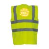  Hi vis 2 band and braces waistcoat (HVW100) Thumbnail