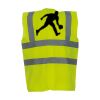  Hi vis 2 band and braces waistcoat (HVW100) Thumbnail