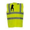  Hi vis 2 band and braces waistcoat (HVW100) Thumbnail