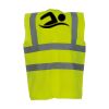  Hi vis 2 band and braces waistcoat (HVW100) Thumbnail