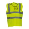  Hi vis 2 band and braces waistcoat (HVW100) Thumbnail