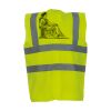  Hi vis 2 band and braces waistcoat (HVW100) Thumbnail