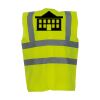  Hi vis 2 band and braces waistcoat (HVW100) Thumbnail