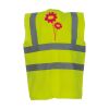  Hi vis 2 band and braces waistcoat (HVW100) Thumbnail