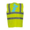  Hi vis 2 band and braces waistcoat (HVW100) Thumbnail