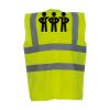  Hi vis 2 band and braces waistcoat (HVW100) Thumbnail