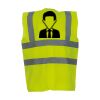  Hi vis 2 band and braces waistcoat (HVW100) Thumbnail