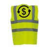  Hi vis 2 band and braces waistcoat (HVW100) Thumbnail