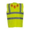  Hi vis 2 band and braces waistcoat (HVW100) Thumbnail