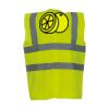  Hi vis 2 band and braces waistcoat (HVW100) Thumbnail