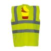  Hi vis 2 band and braces waistcoat (HVW100) Thumbnail