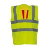  Hi vis 2 band and braces waistcoat (HVW100) Thumbnail