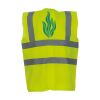  Hi vis 2 band and braces waistcoat (HVW100) Thumbnail