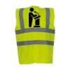  Hi vis 2 band and braces waistcoat (HVW100) Thumbnail