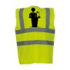 Hi vis 2 band and braces waistcoat (HVW100) Thumbnail