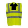  Hi vis 2 band and braces waistcoat (HVW100) Thumbnail