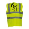  Hi vis 2 band and braces waistcoat (HVW100) Thumbnail