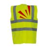  Hi vis 2 band and braces waistcoat (HVW100) Thumbnail