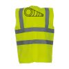  Hi vis 2 band and braces waistcoat (HVW100) Thumbnail