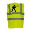  Hi vis 2 band and braces waistcoat (HVW100) Thumbnail
