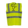  Hi vis 2 band and braces waistcoat (HVW100) Thumbnail