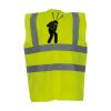 Hi vis 2 band and braces waistcoat (HVW100) Thumbnail