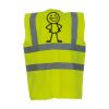  Hi vis 2 band and braces waistcoat (HVW100) Thumbnail
